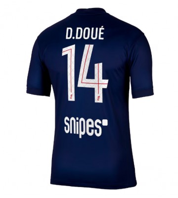 Paris Saint-Germain Desire Doue #14 Hjemmebanetrøje 2025-26 Kortærmet